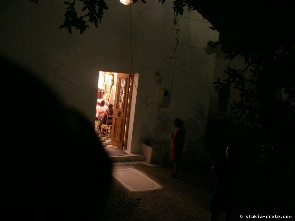 Photo report of a stay around Loutro, Sfakia, Crete in July 2009